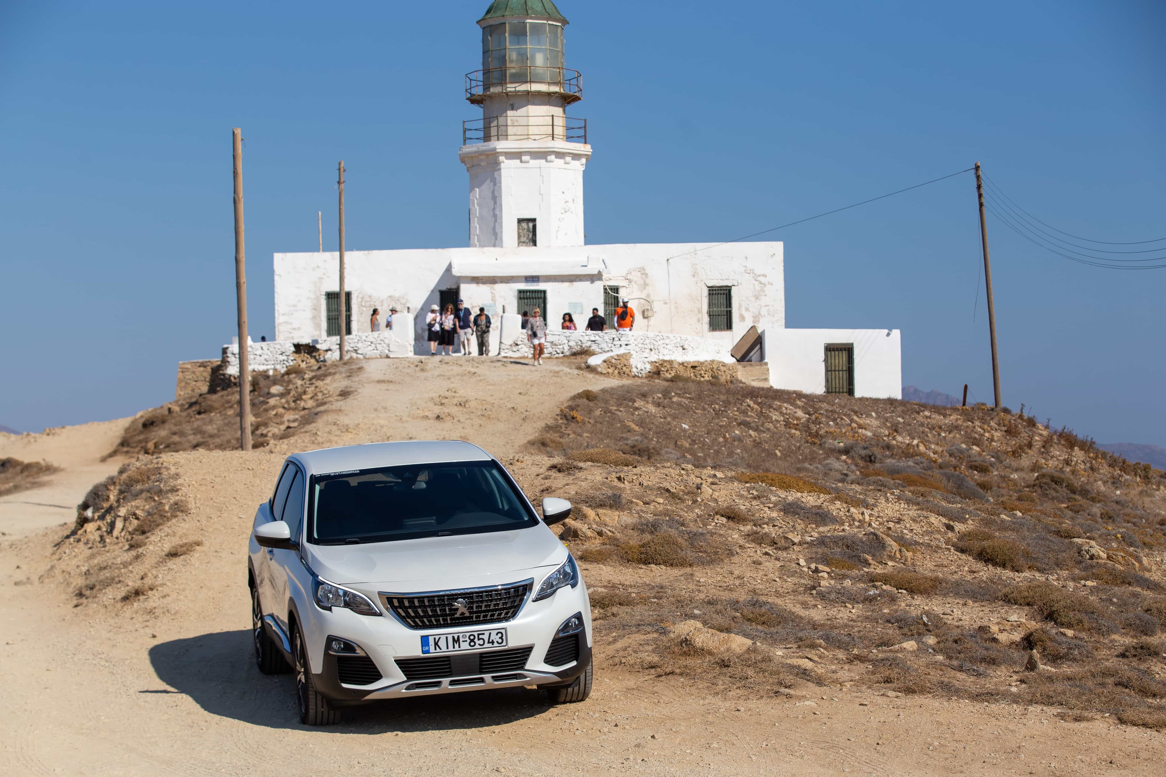 JMK Transfers vehicle on the island